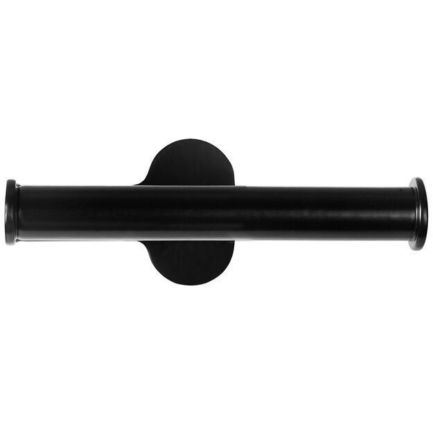 Uchwyt na papier toaletowy HIT BLACK, czarny, stal