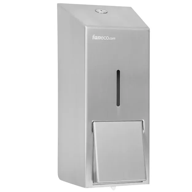 Dozownik mydła w płynie LUNA 750 ml, stal matowa