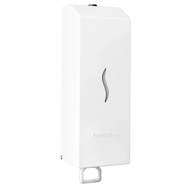 Dozownik mydła w pianie HIT WHITE 1000 ml, biały, stal